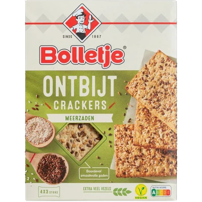 Bolletje Ontbijtcrackers Meerzaden