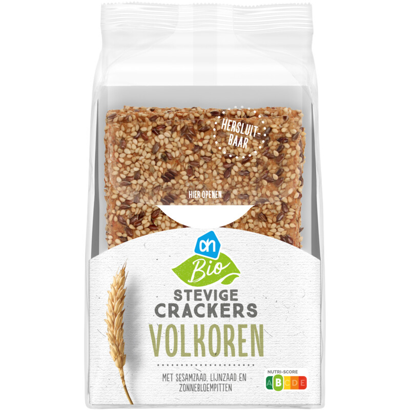 AH Biologisch Stevige crackers volkoren