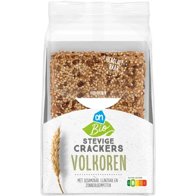AH Biologisch Stevige crackers volkoren