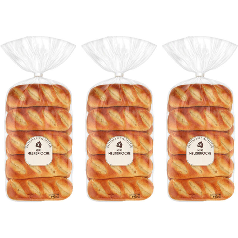 AH Mini melk brioche 3-pack