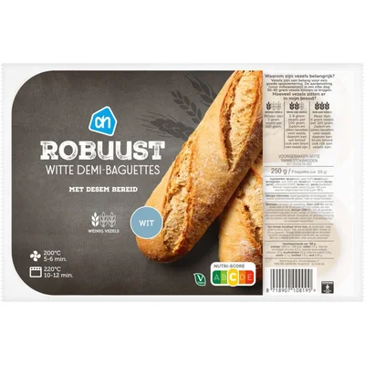 AH Robuust witte demi baguettes