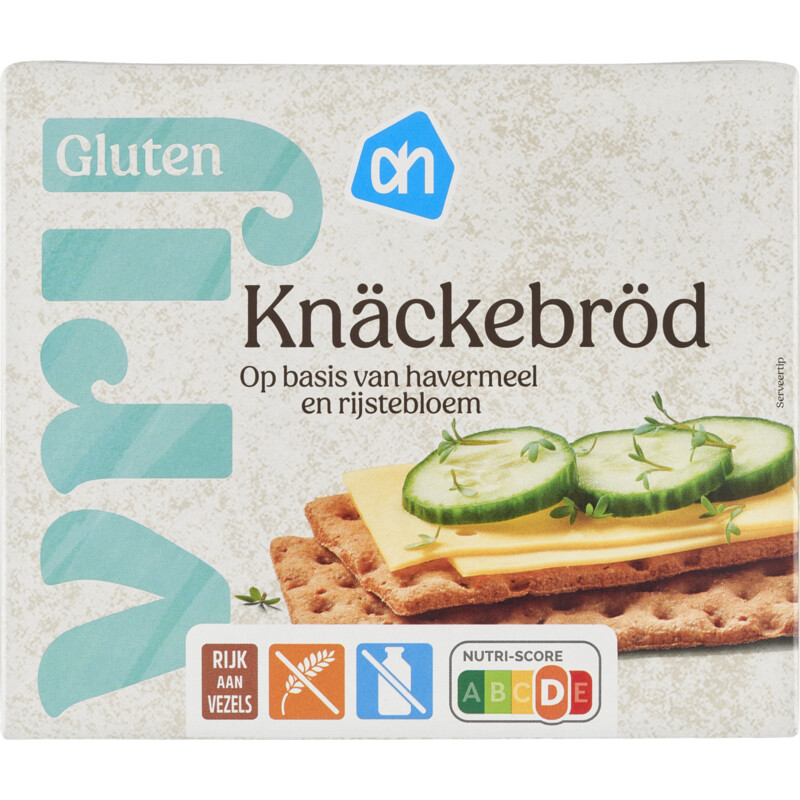 AH Glutenvrij Vezelrijk knäckebröd