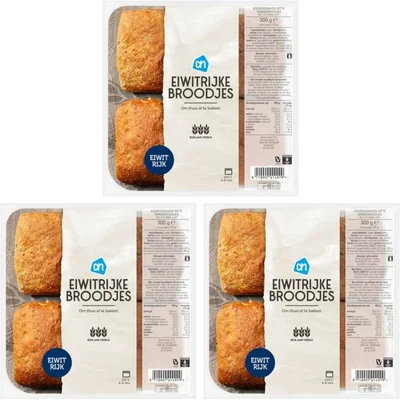 AH Eiwitrijke broodjes 3-pack