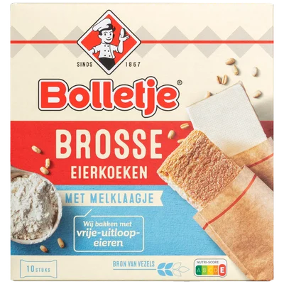 Bolletje Brosse eierkoek melk
