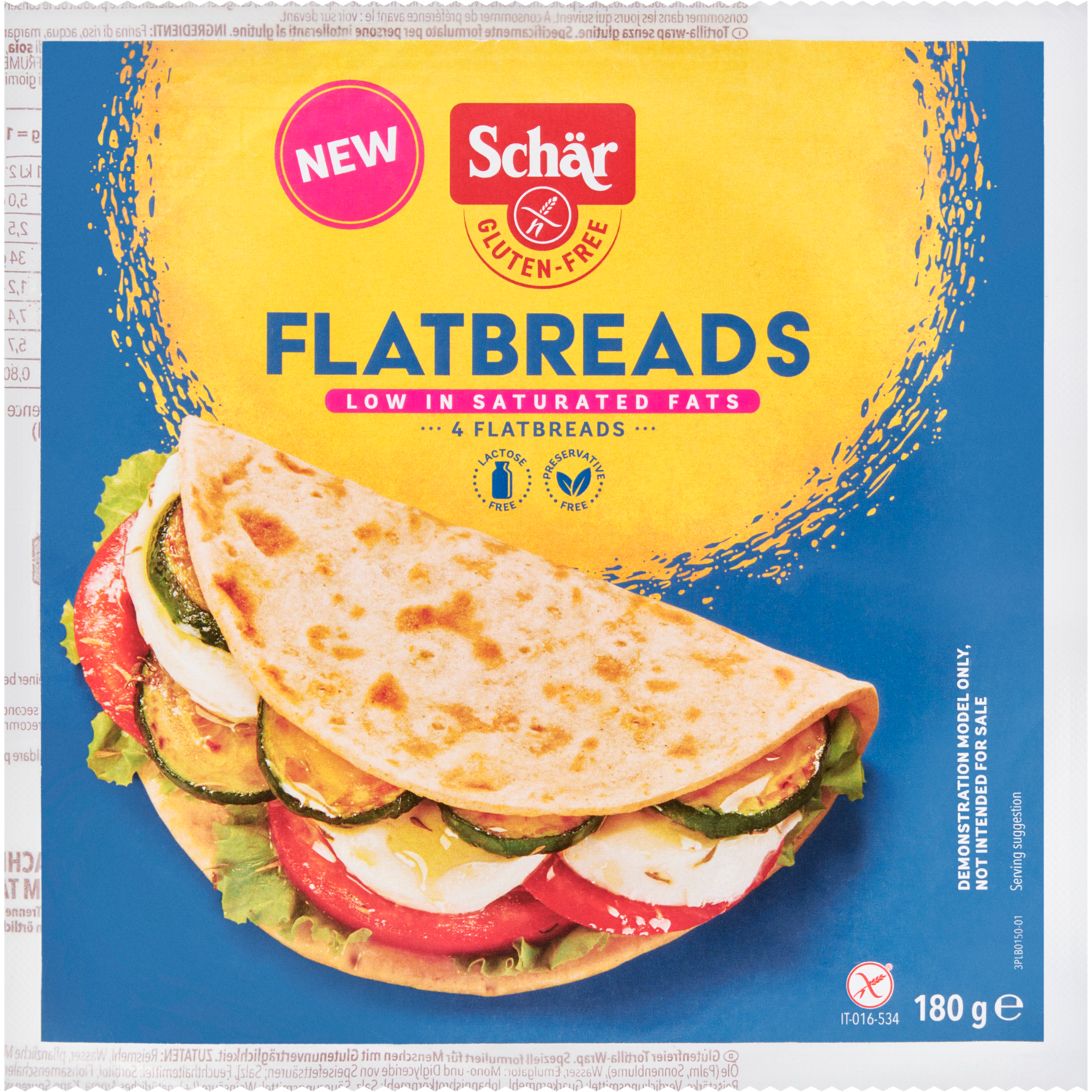 Schär Flatbreads glutenvrij