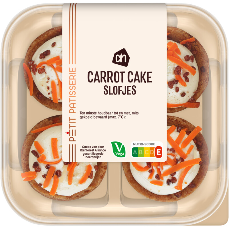 AH Carrot cake slofjes