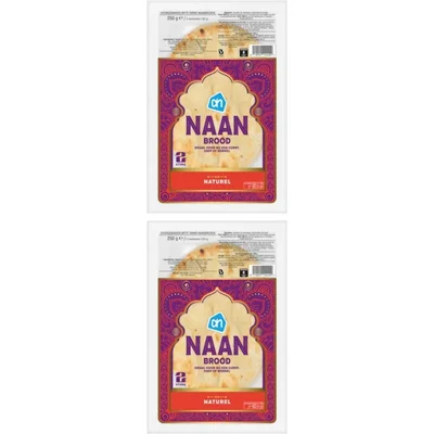 AH Naan garlic & coriander 2-pack