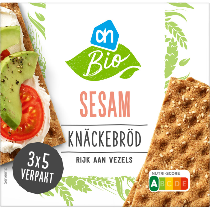 AH Biologisch Knäckebröd sesam