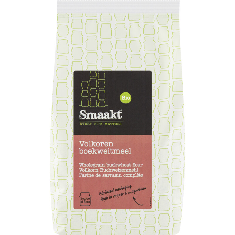 Smaakt Volkoren boekweitmeel