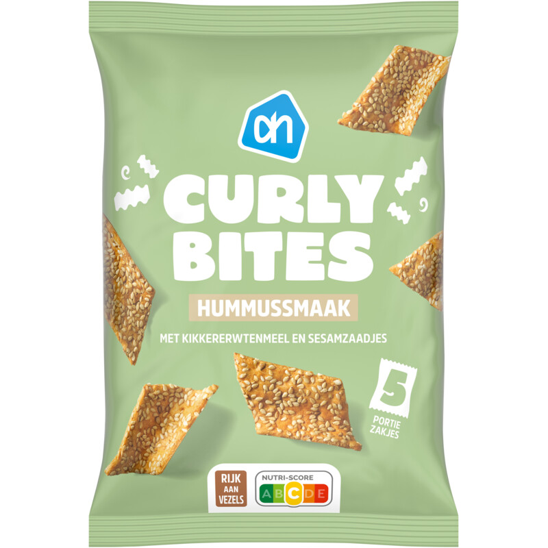 AH Curly bites hummusmaak