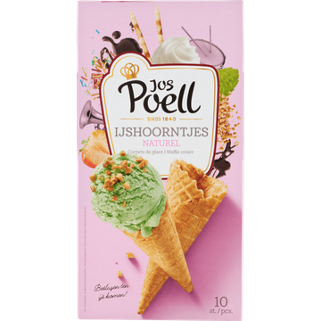 Jos Poell IJshoorntjes naturel