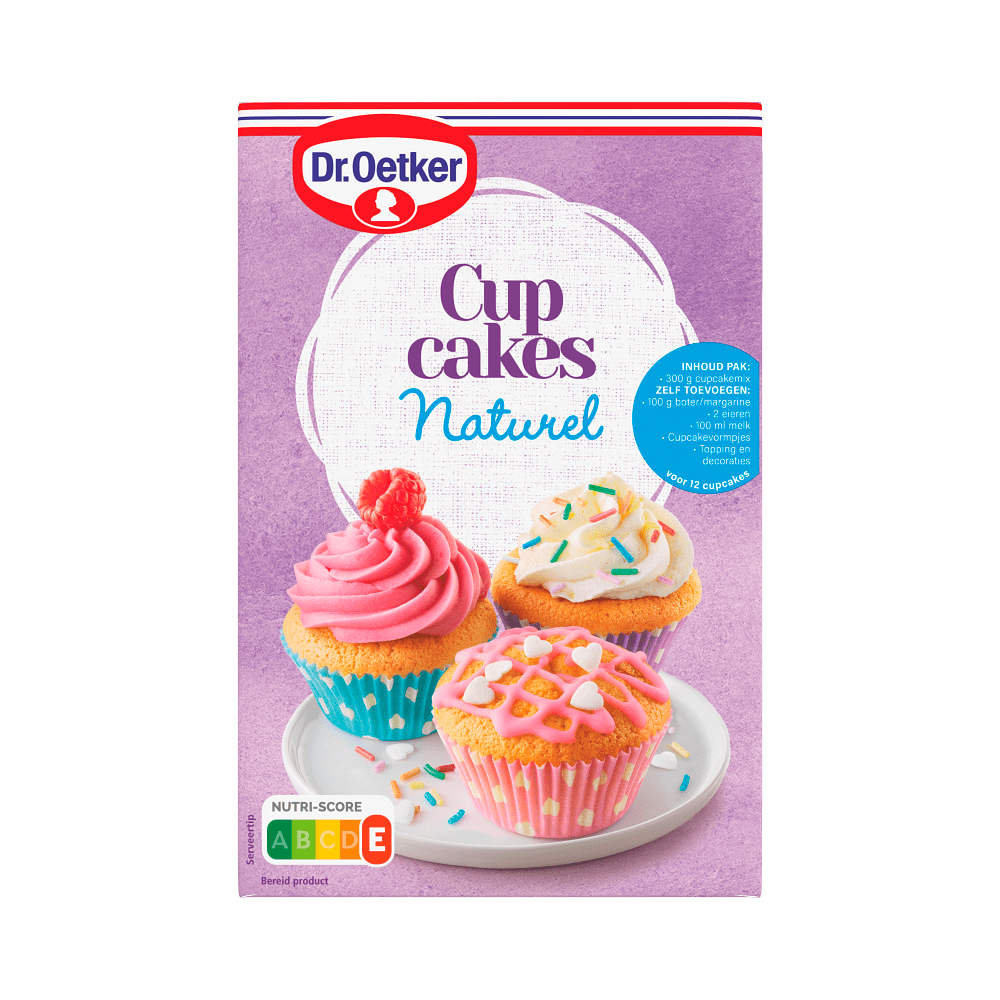 Dr. Oetker Cupcake naturel bakmix