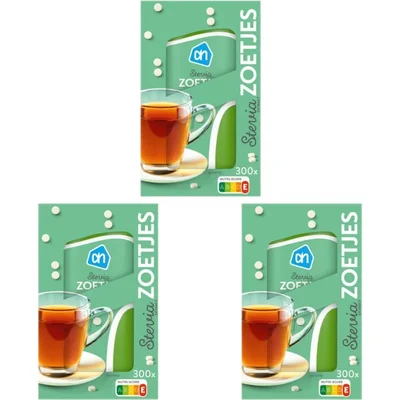 AH Stevia zoetjes 3-pack