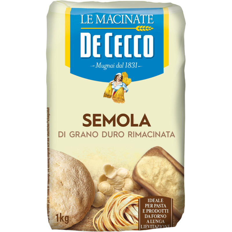 De Cecco Semola di grano duro rimacinata