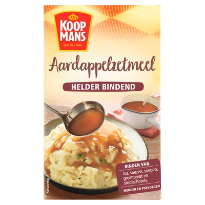 Koopmans Aardappelzetmeel helder bindend