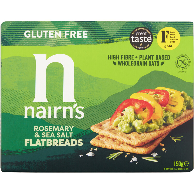 Nairn's Rosemary & sea salt flatbread