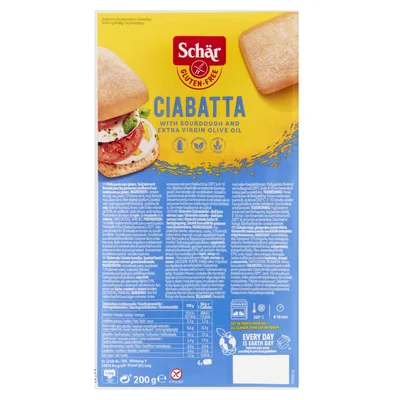 Schär Ciabatta rustica glutenvrij