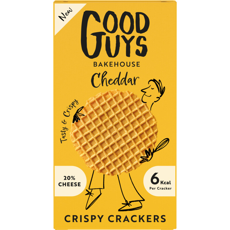 Good guys bakehouse Crispy crackers cheddar