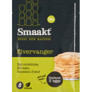 Smaakt Vegan eivervanger biologisch