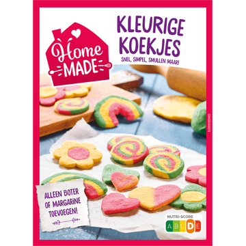 Homemade Mix voor kleurige koekjes