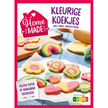 Homemade Mix voor kleurige koekjes