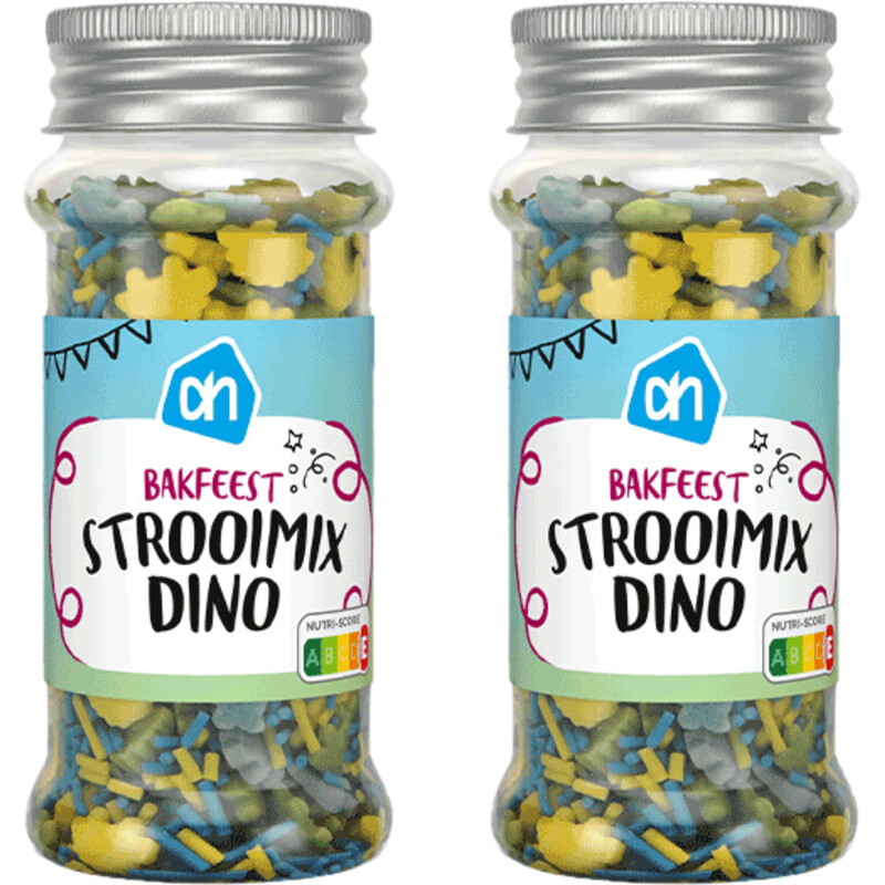 AH Bakfeest strooimix dino 2-pack
