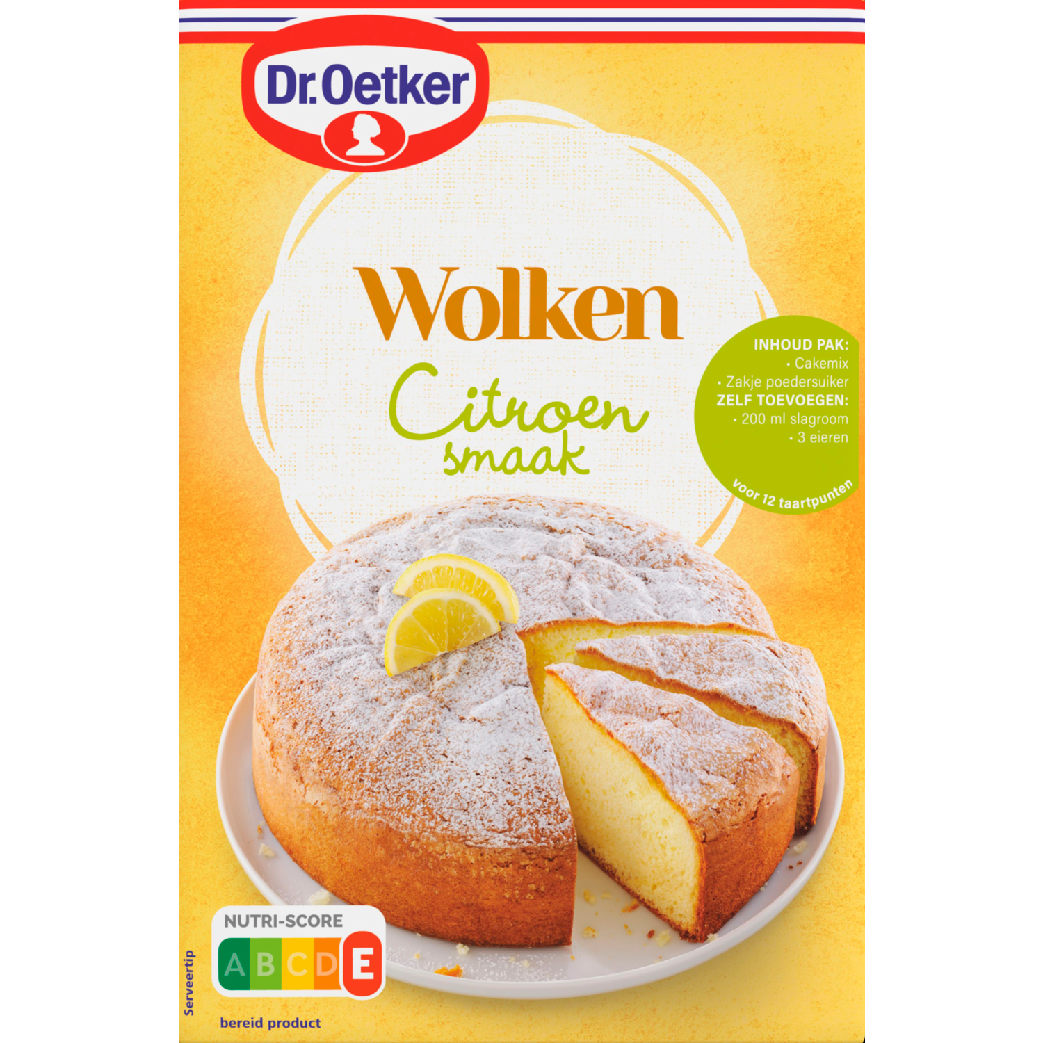 Dr. Oetker Wolken citroen