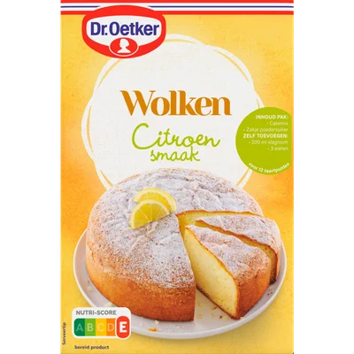 Dr. Oetker Wolken citroen