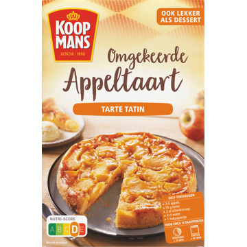 Koopmans Omgekeerde appeltaart mix