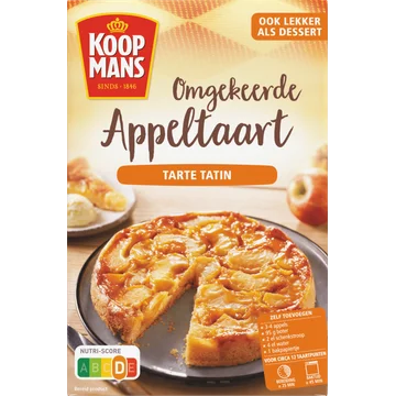 Koopmans Omgekeerde appeltaart mix