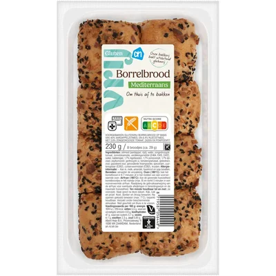 AH Glutenvrij Borrelbrood Mediterraans
