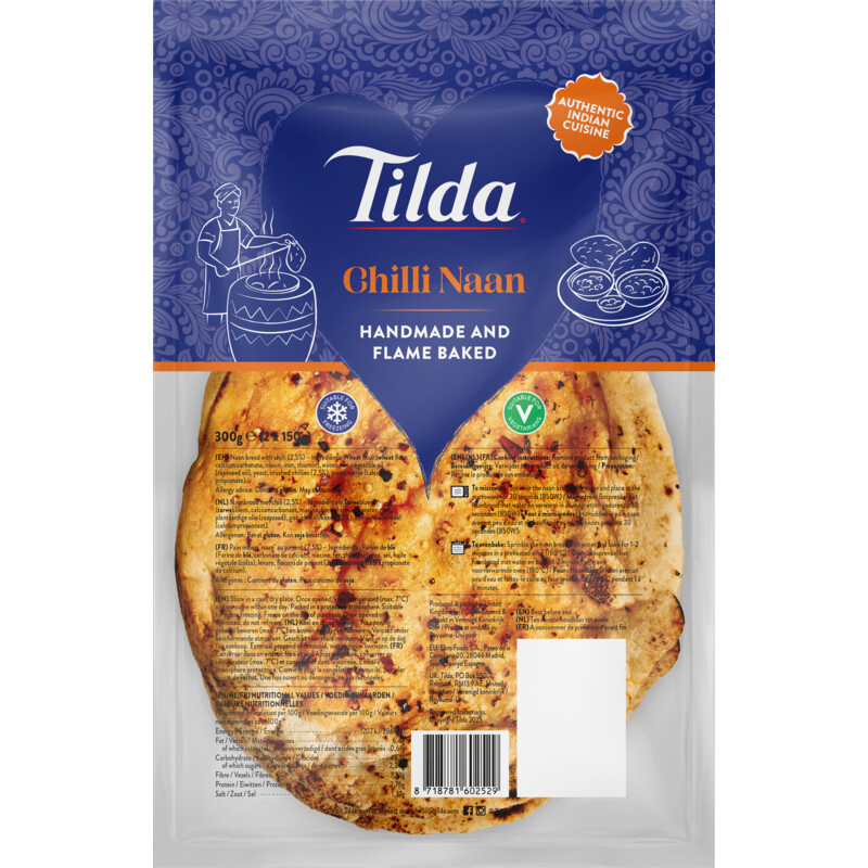 Tilda Chili naanbrood