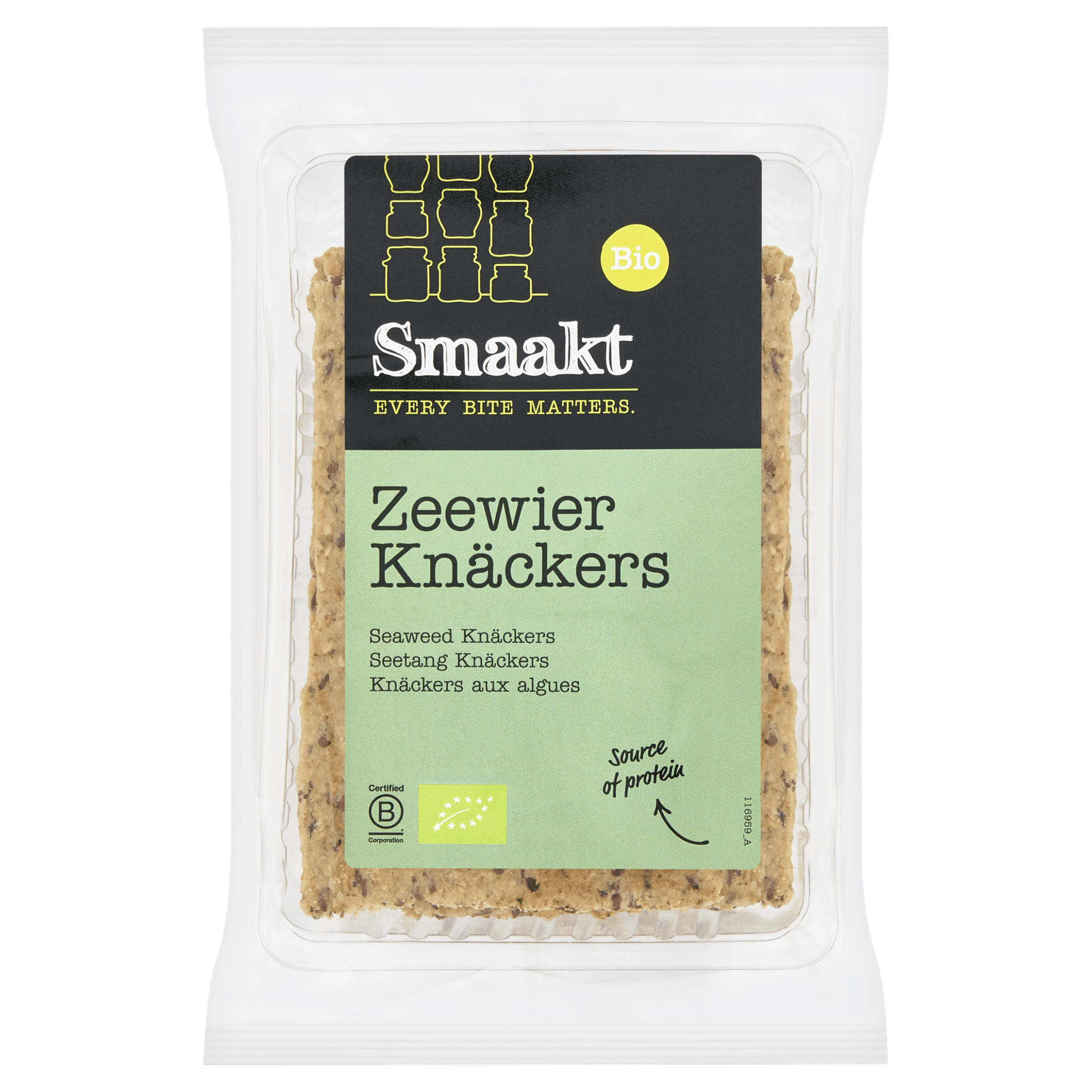 Smaakt Knäckers boekweit bio