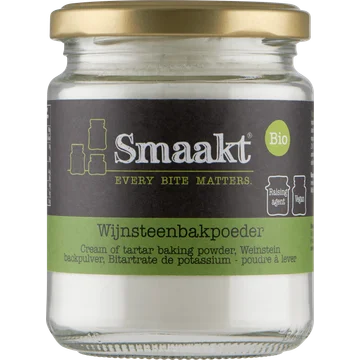 Smaakt Wijnsteenbakpoeder
