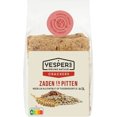 Yespers Crackers zaden & pitten