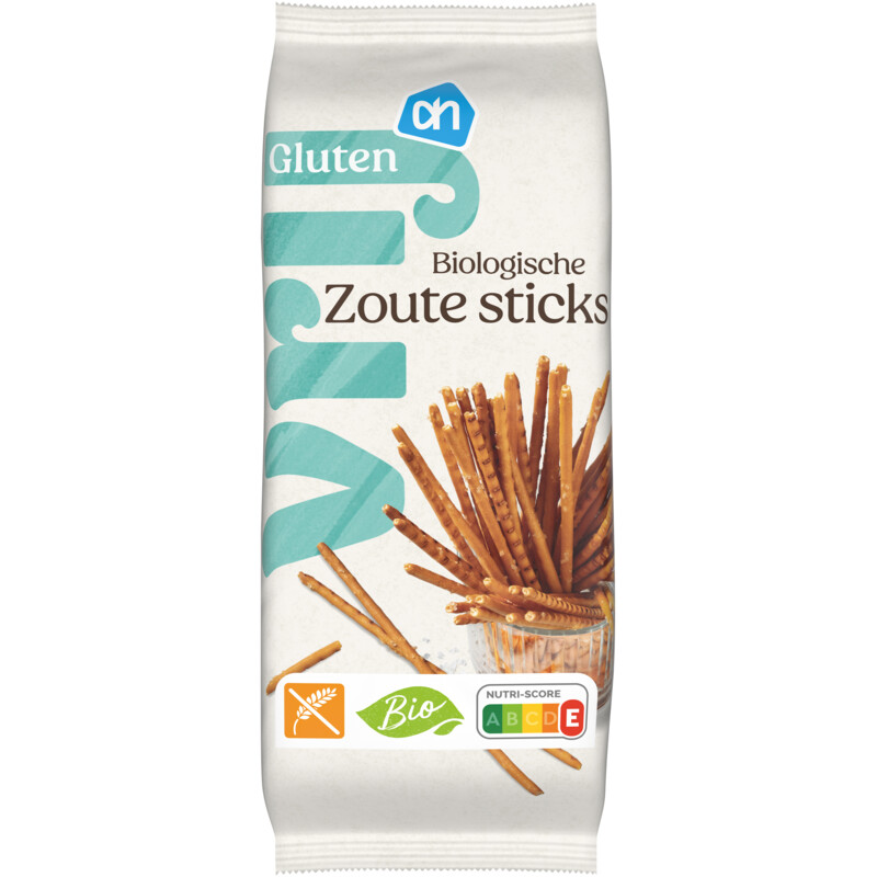 AH Glutenvrij Biologische zoute sticks