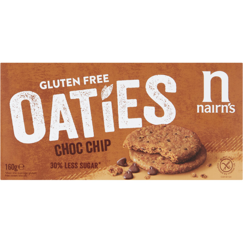 Nairn's Oaties choc chip glutenvrij