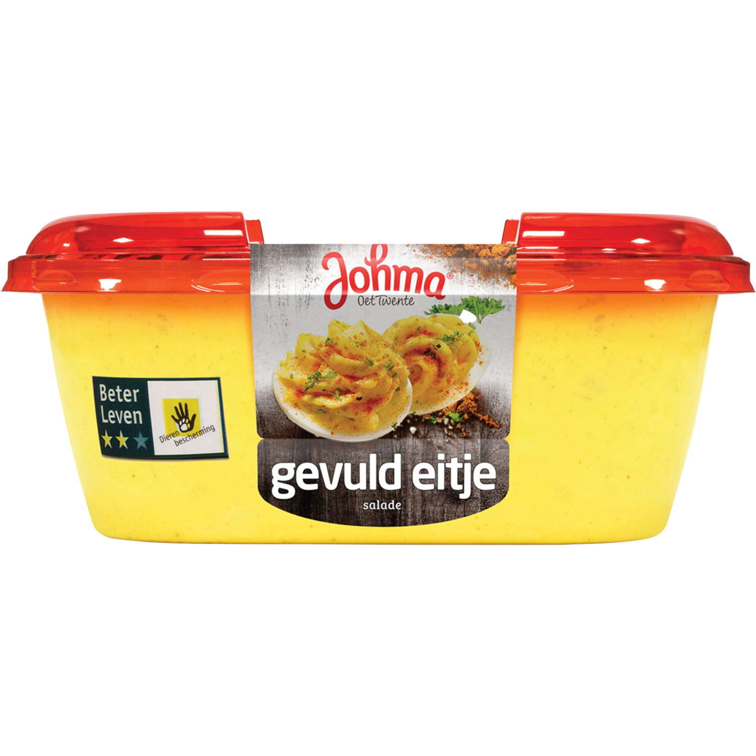 Johma Gevuld eitje salade