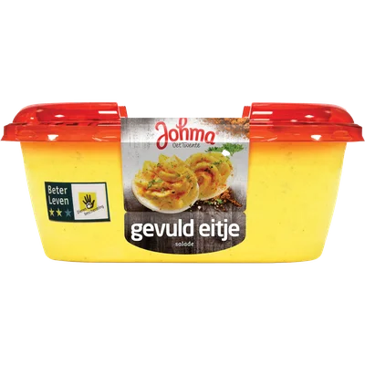 Johma Gevuld eitje salade