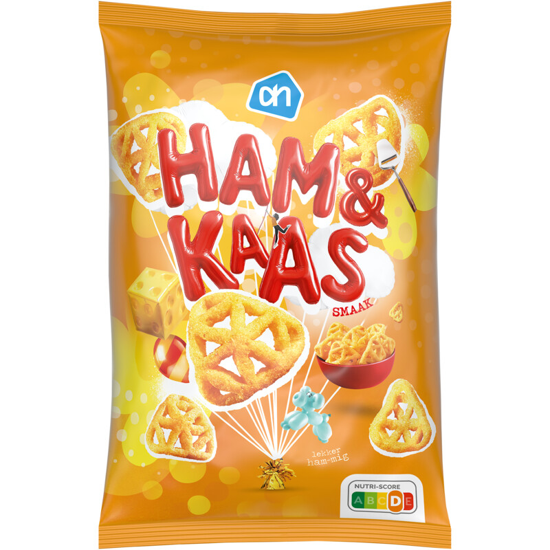AH Ham & kaas smaak zoutjes
