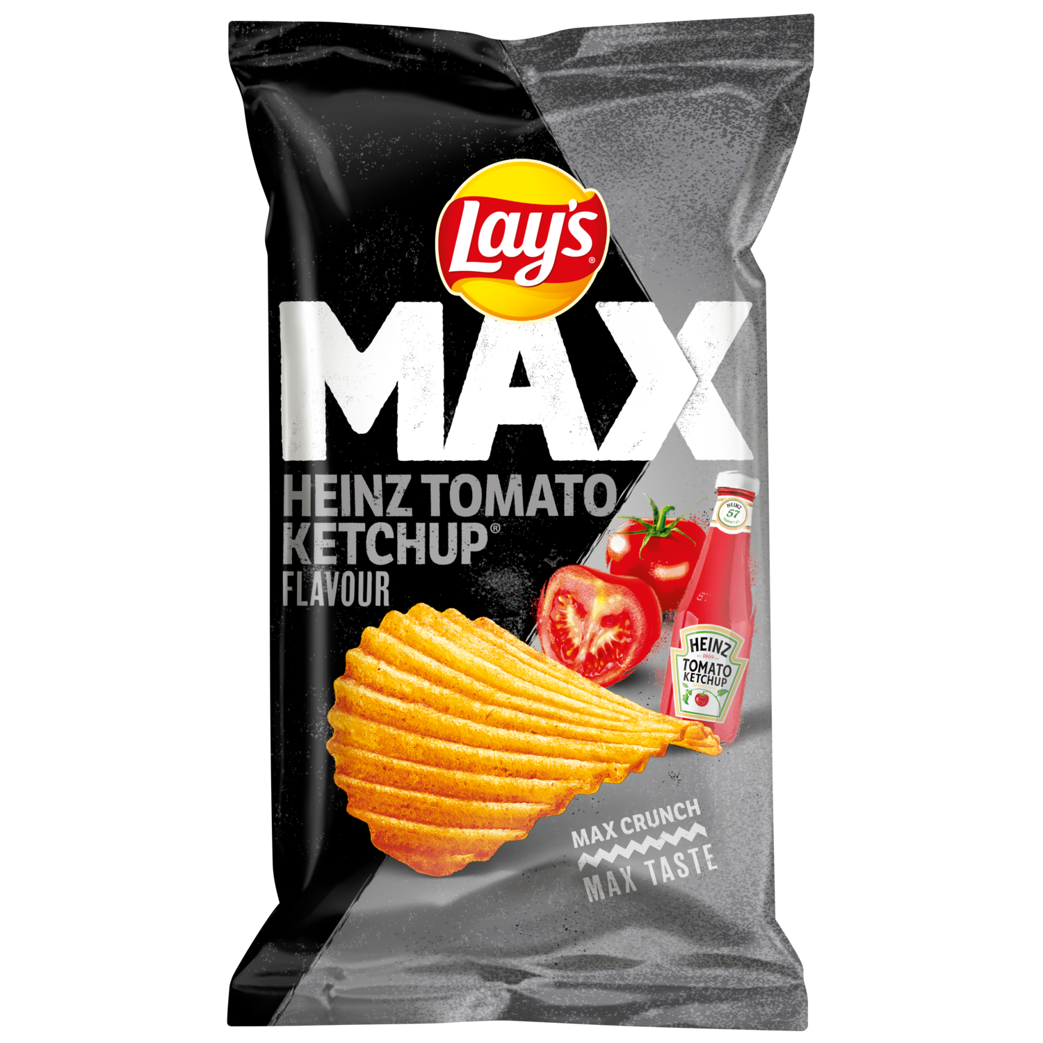 Lay's Max heinz tomato ketchup