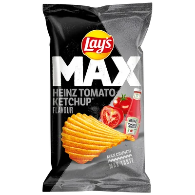 Lay's Max heinz tomato ketchup