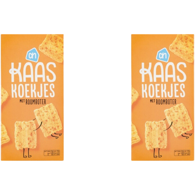 AH Kaaskoekjes met roomboter 2-pack