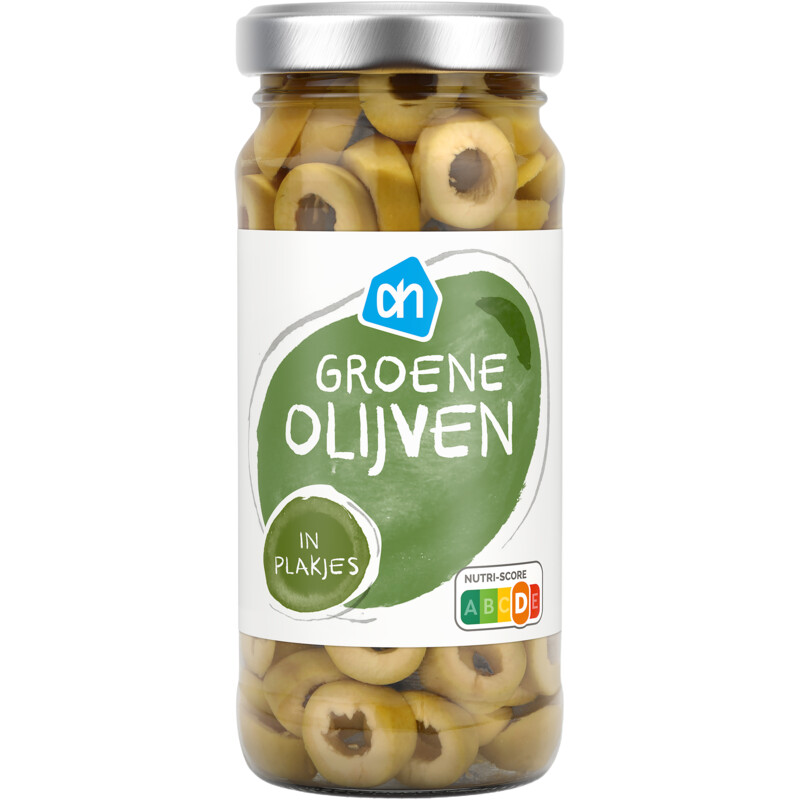 AH Groene olijven in plakjes