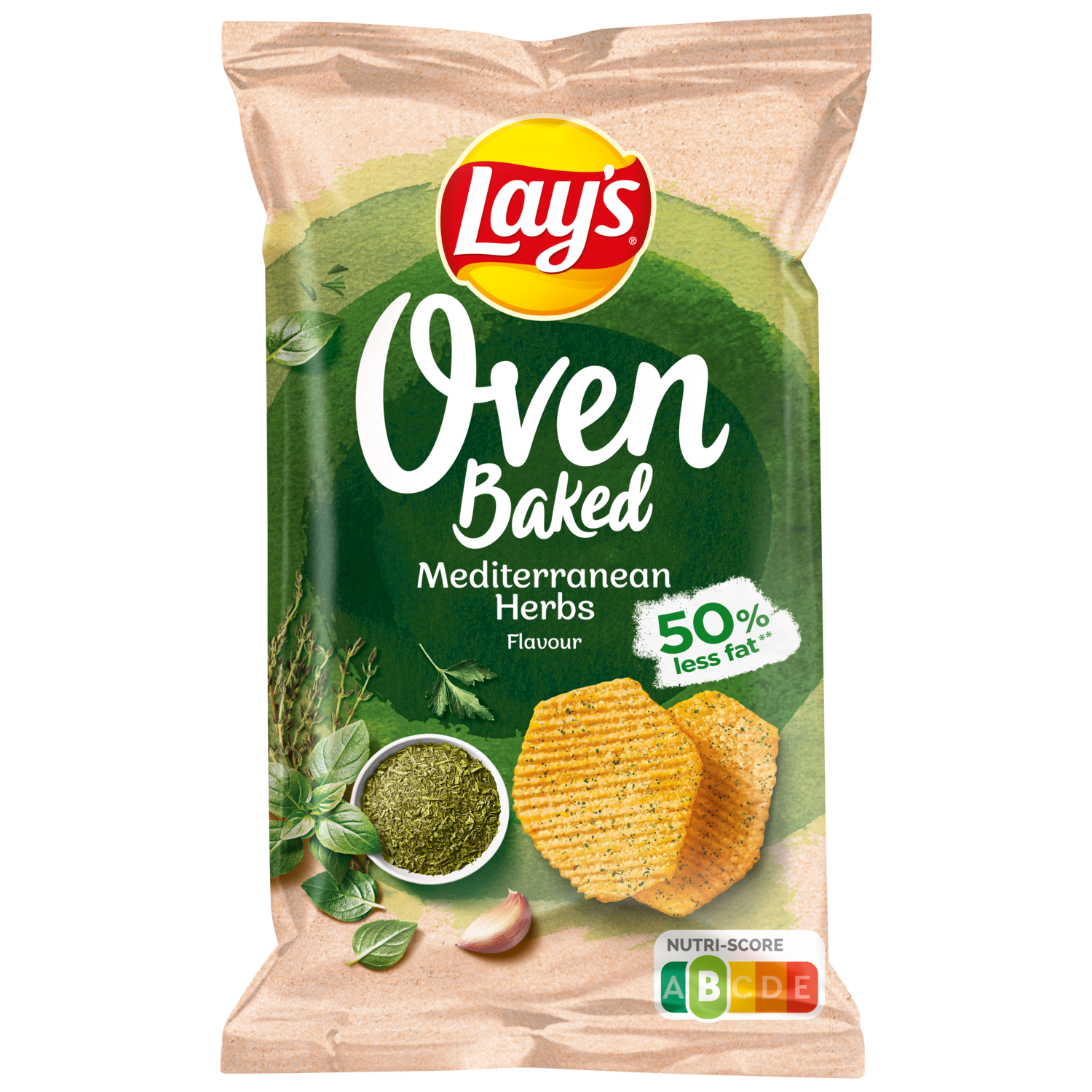 Lay's Oven baked mediterranean herbs