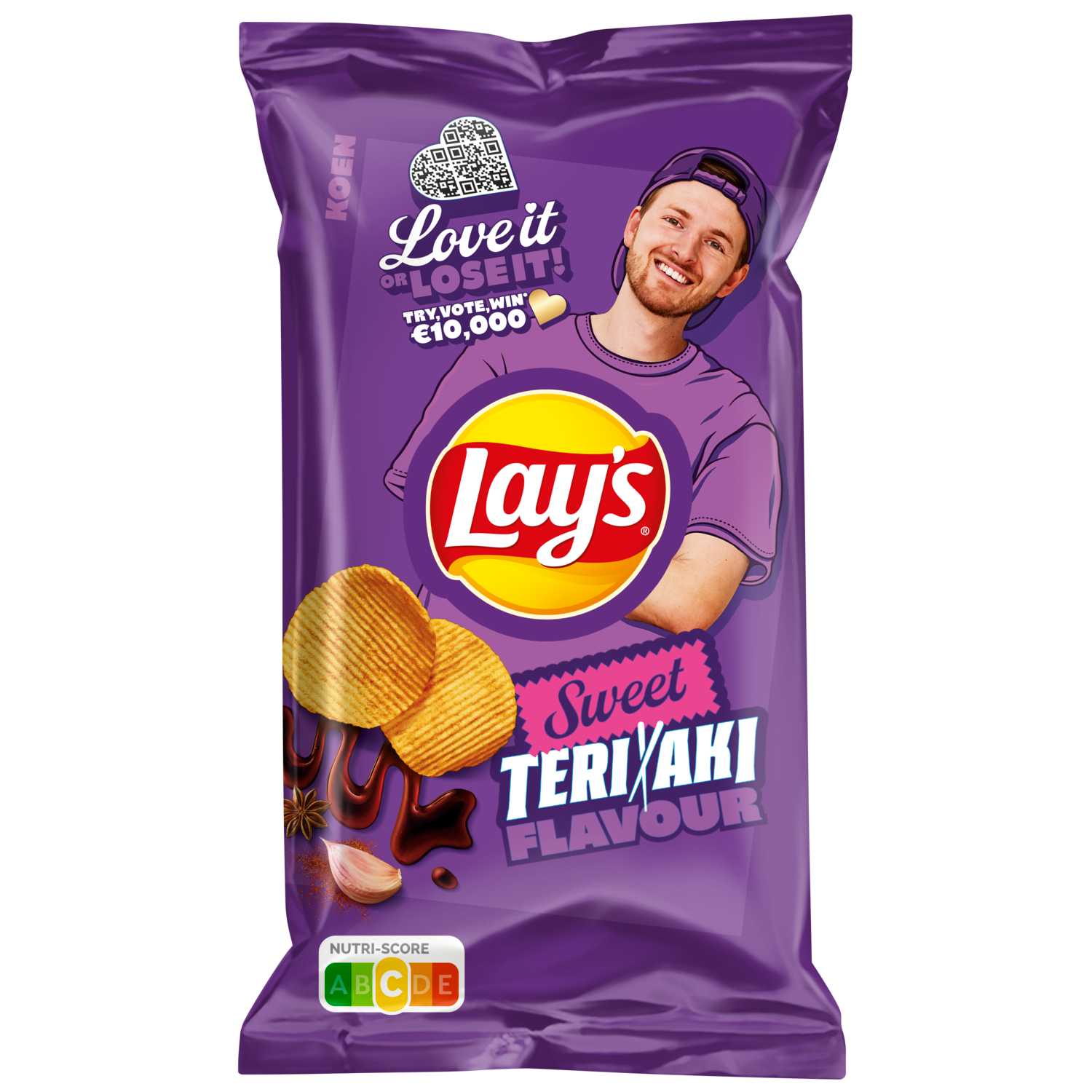 Lay's Sweet teriyaki flavour