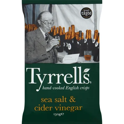 Tyrrells Sea salt & cider vinegar