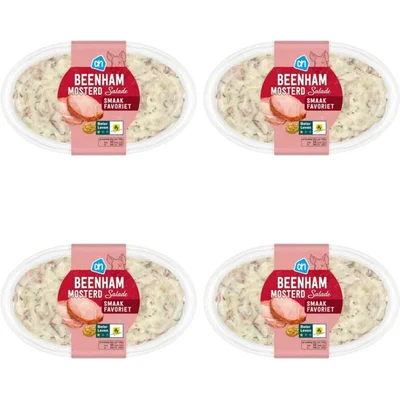 AH Beenham mosterd salade 4-pack
