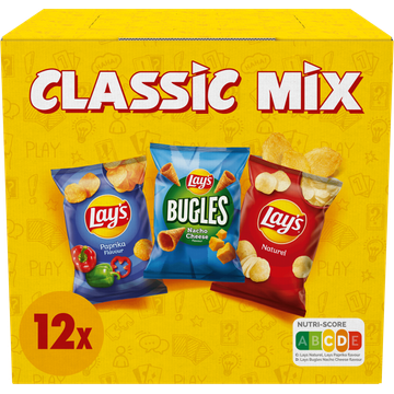 Lay's Classic mix 12-pack