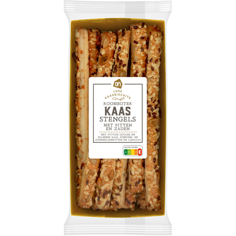 AH Roomboter kaasstengels met pitten